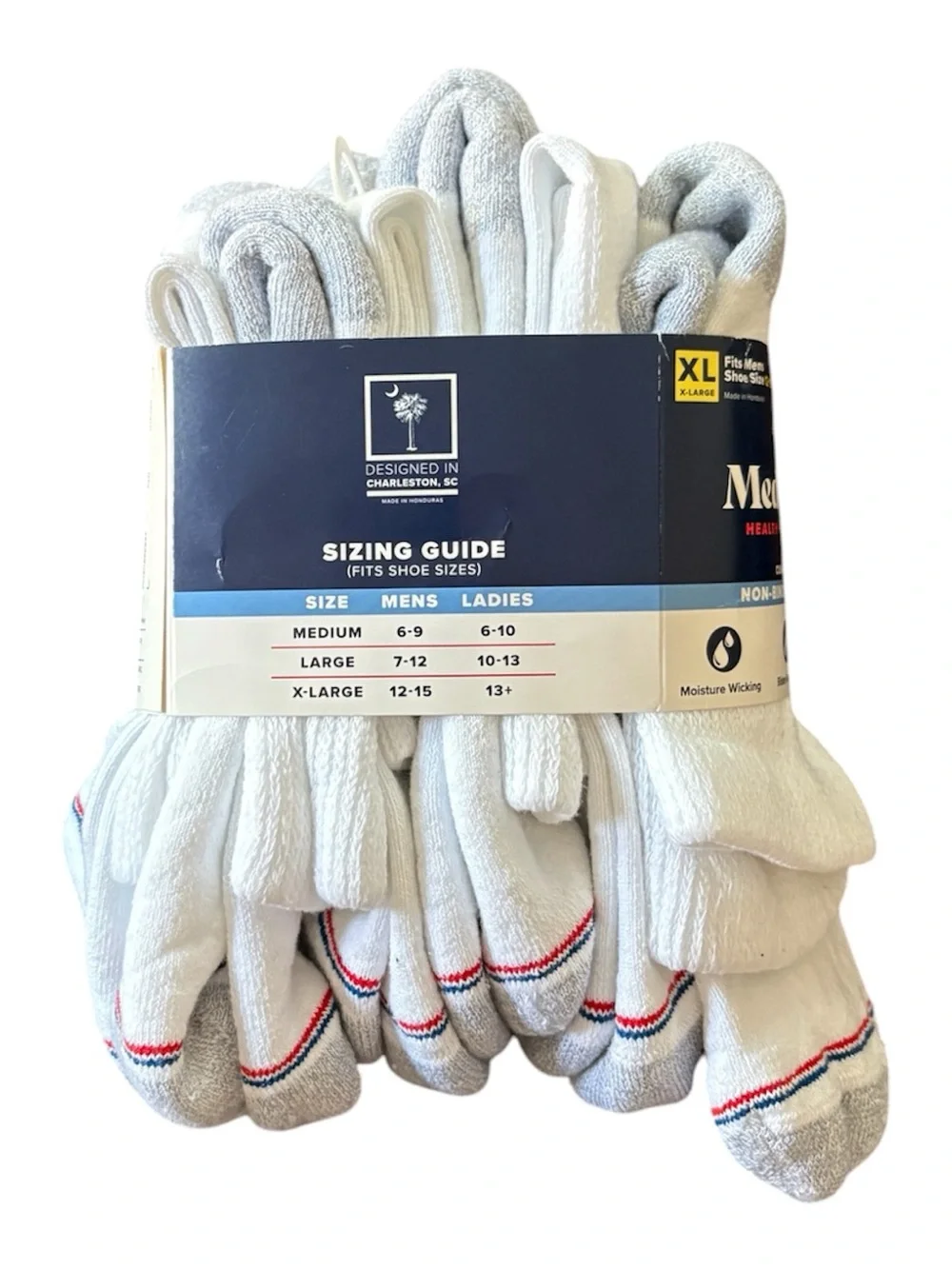 Mediocre - Men's Non-Binding Ankle Socks, 6-Pairs - Size: XL